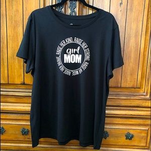 Women’s “Girl Mom” Graphic T-Shirt Size 3X